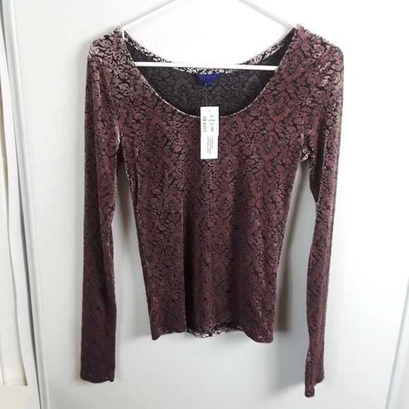 Aeropostale Tops - 3 for $19 Burnout Scoop Neck Long Sleeve Top